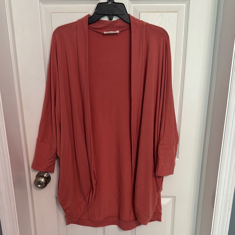 Zenana Open Front Cardigan